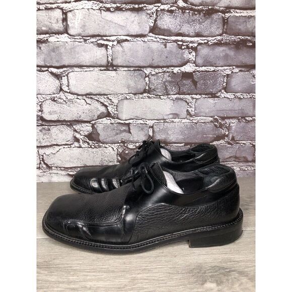 Mezlan Picasso Black Leather Lace Up Oxfords Dress Shoes Men’s Sz 9M US/42EU main image 13